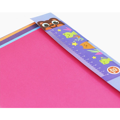 Картон цветной "Иллюзионист", A4, 8 цветов, 16 листов - 2