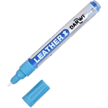 Маркер акриловый для кожи "Darwi", 2 мм, светло-синий