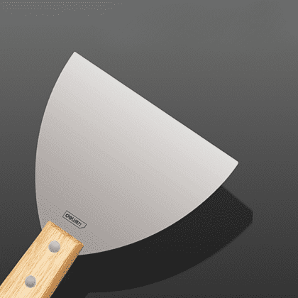 Шпатель Deli YS DL-HD2C, нержавеющий, 50 мм, деревянная рукоятка - 3