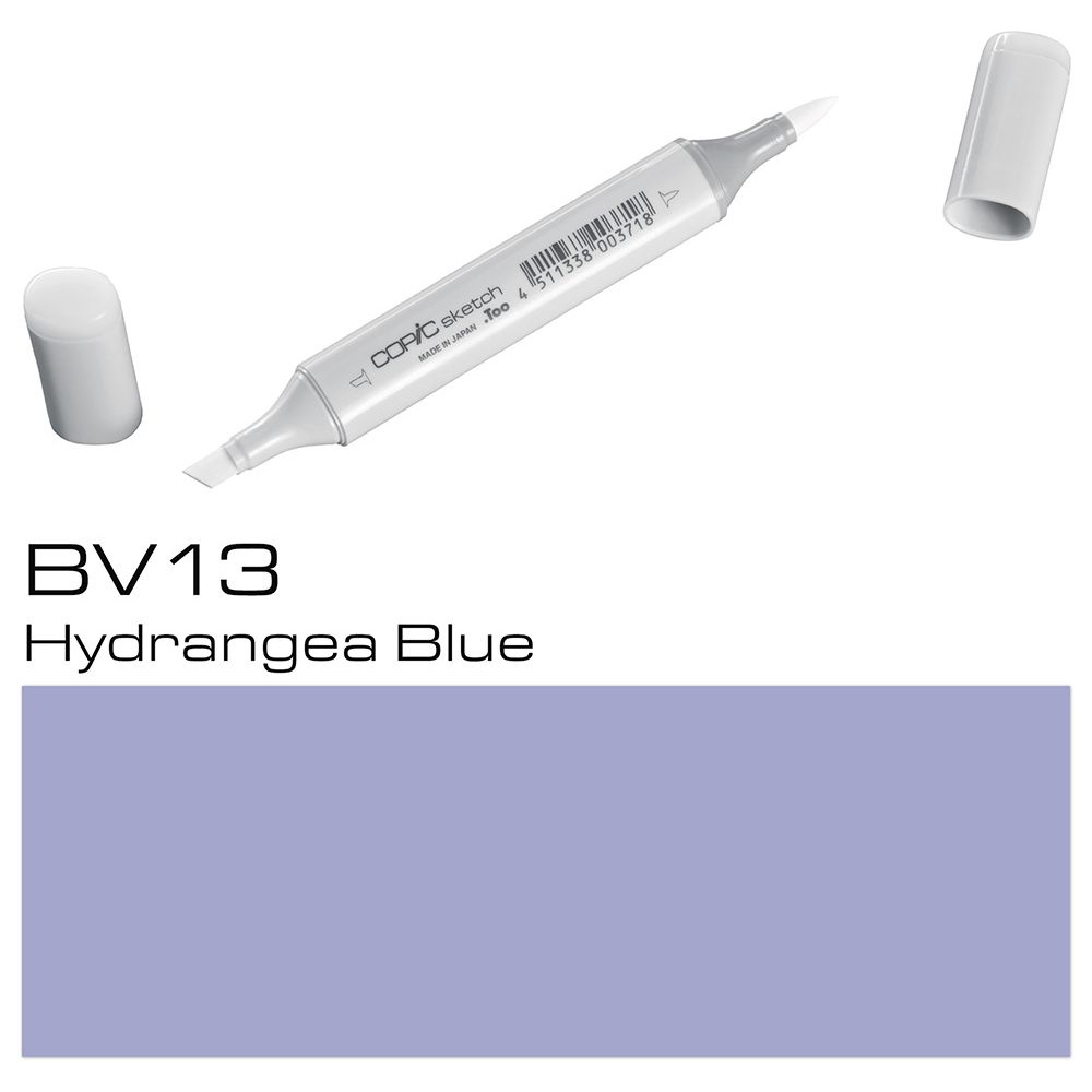 Маркер перманентный "Copic Sketch", BV-13 синяя гортензия