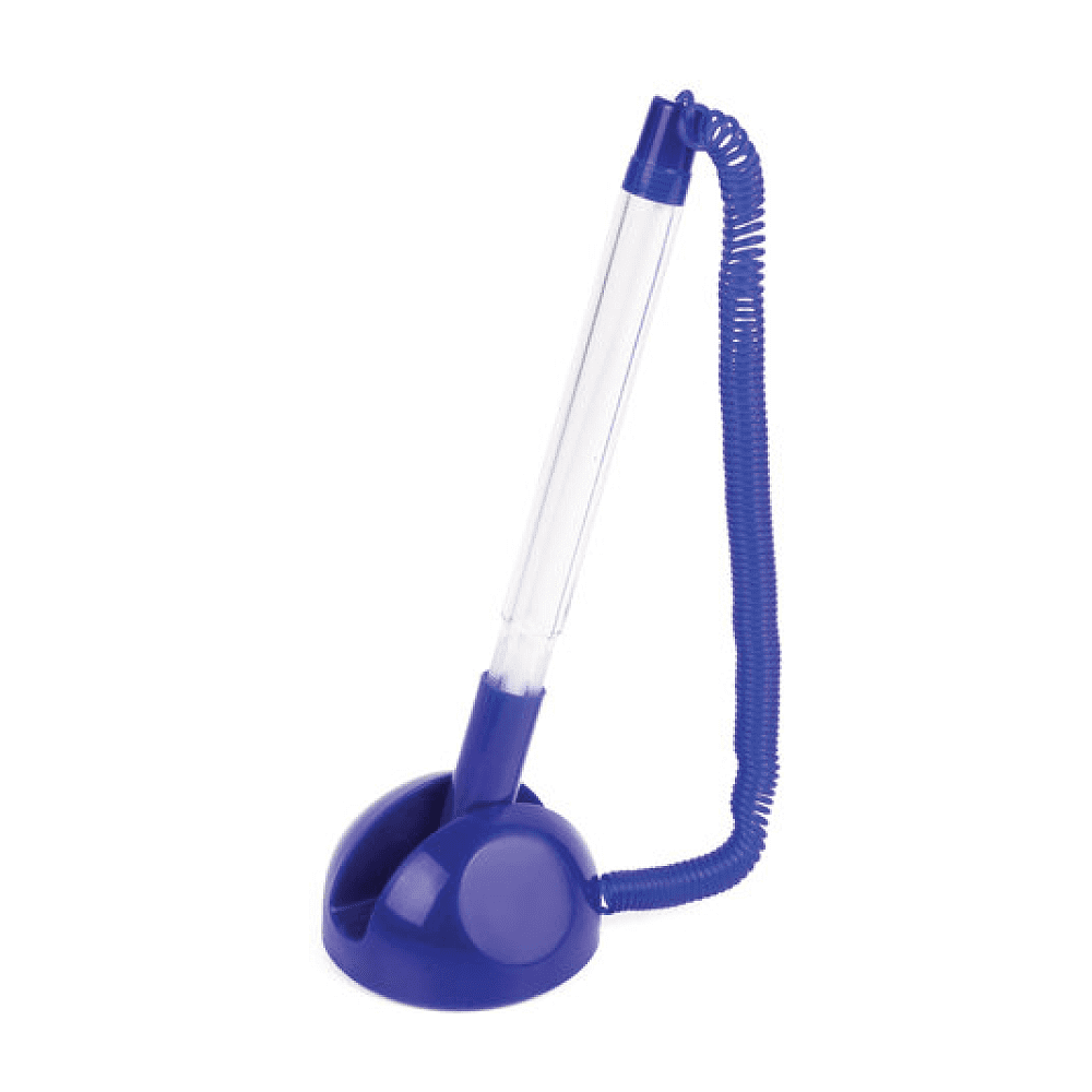 Ручка шариковая на подставке "Стенд-Пен", 0.5 мм, синий, стерж. синий