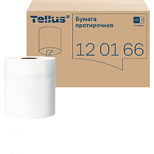 Протирочная бумага Tellus, Стандарт c центральной вытяжкой, базовая, 1 слой, 275 м, MС2 (120166)