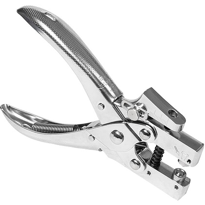 Дырокол для клепок Kangaro "EP-20", 20 листов, металлик