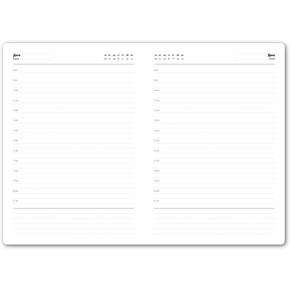 Ежедневник недатированный "Bliss", А5, 145x205 мм, 272 страницы, лайм - 3