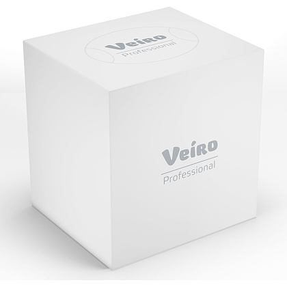 Салфетки косметические "Veiro Professional Premium", 80 шт./упак, 20x20 см, белый - 2