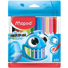 Фломастеры Maped "Color Peps Ocean", 12 шт