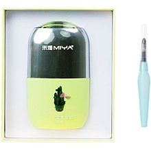 Набор для рисования акварелью "Himi Miya" (краски 18 цветов, кисть, бумага, стакан), желтый футляр