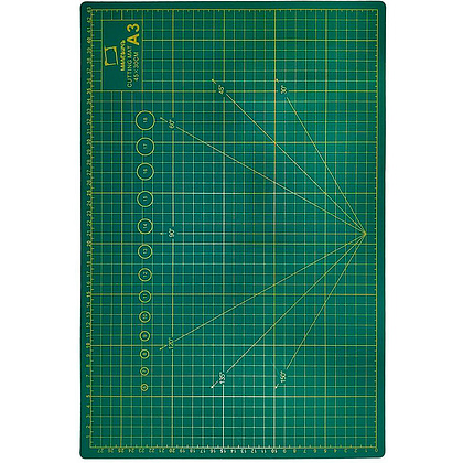 Коврик для резки "Малевичъ", А3, зеленый - 3