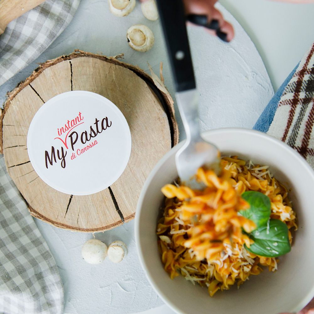 Паста фузилли "My instant pasta" со вкусом грибов, 70 г - 7