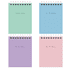 Блокнот "Minimal Pastel", А7, 40 листов, клетка, ассорти