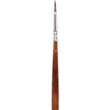 Кисть "Escoda Versatil Brush L/H", синтетика, темно-коричневый, плоская, №0