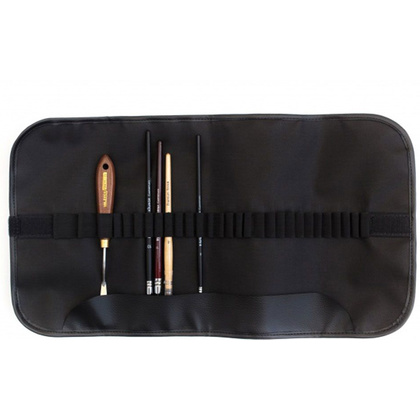 Пенал-органайзер "Малевичъ" для кистей, 26х48, черный - 3