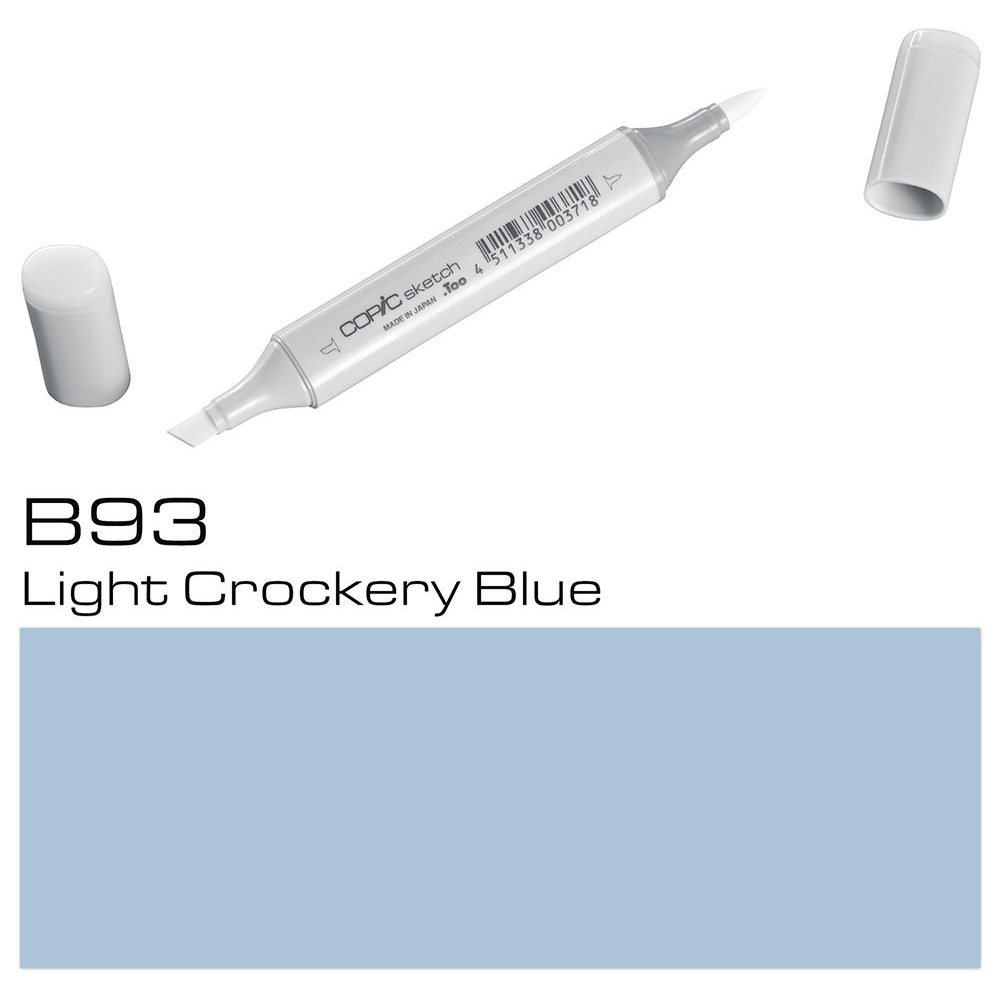 Маркер перманентный "Copic Sketch", B-93 светлый фаяновый синий
