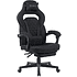 Кресло игровое BRAVE WS-5-1 Wong Black, ткань, черный