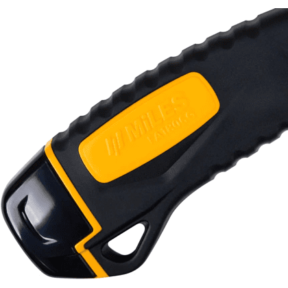 Нож строительный Miles "FA1806G/Y", 18 мм, усиленный - 10