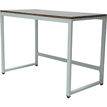 Стол письменный ALLERD RION, белый муар, Австралийское дерево