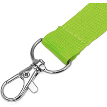 Тесьма с карабином для бейджа "839122", зеленое яблоко