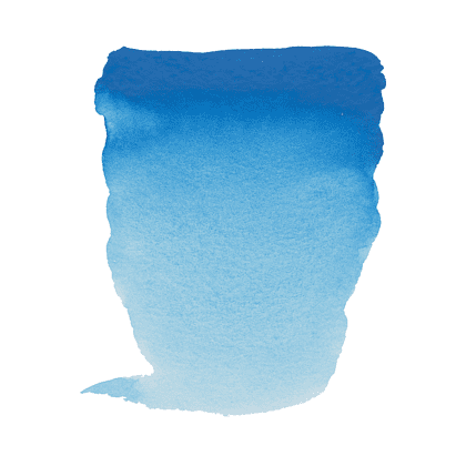 Краски акварельные "Rembrandt", 535 церулеан фтало синий, кювета - 2