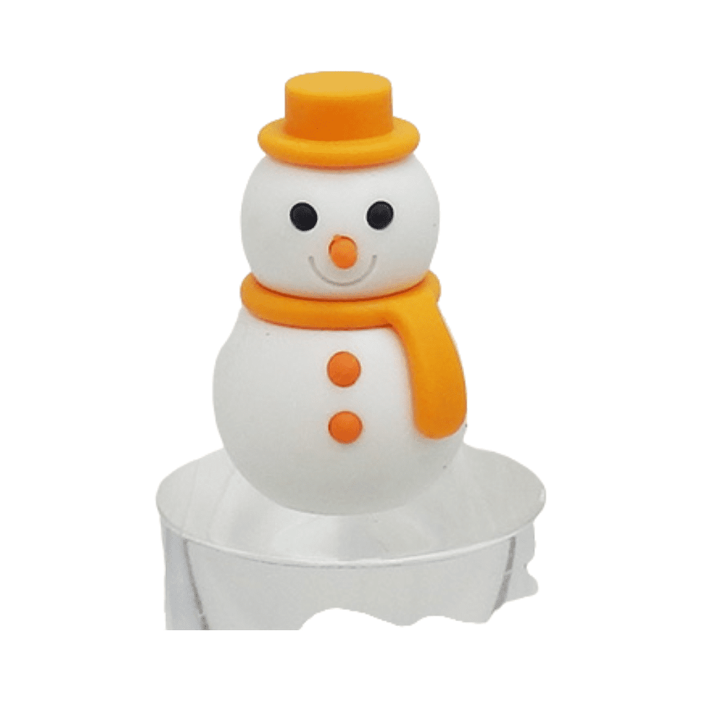 Ластик "IWAKO Snowman & Tree", 1 шт - 7