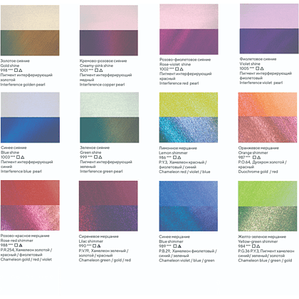 Краски акварельные "Белые ночи весна лето", 12 цветов, кюветы - 6