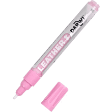 Маркер акриловый для кожи "Darwi", 2 мм, розовый