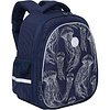 Рюкзак школьный "Jellyfish", синий - 2