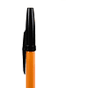 Ручка шариковая "Corvina", 1.0 мм, оранжевый, черный, стерж. черный - 7