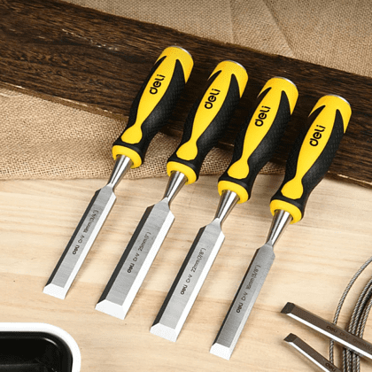 Стамеска "Deli" 22 мм, желтый - 5