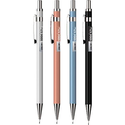 Карандаш автоматический "Deli S003", 0.5 мм, с ластиком, ассорти - 2