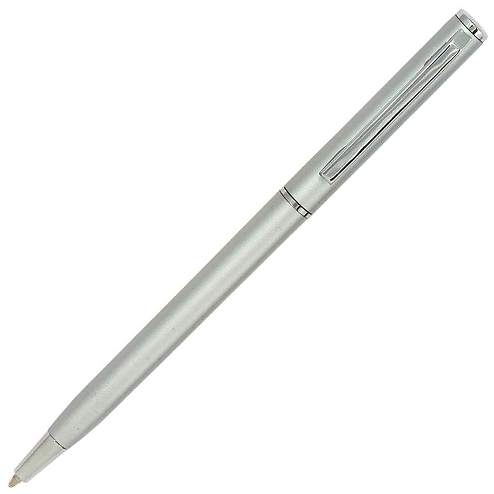 Ручка шариковая "Наварра", 1.0 мм, серебристый, стерж. синий