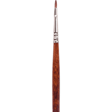 Кисть "Escoda Versatil Brush L/H", синтетика, темно-коричневый, плоская, №1