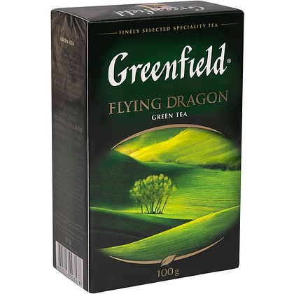 Чай "Greenfield" Flying Dragon, 100 г, зеленый