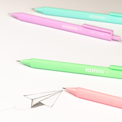 Карандаш автоматический Kores "М2", 0.5 мм, ассорти  - 3