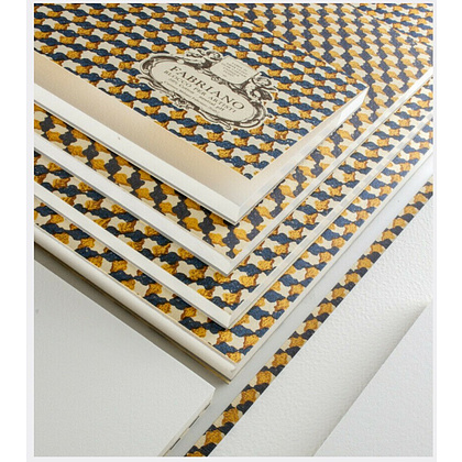 Блок-склейка бумаги для акварели "Fabriano. Blocco Per Artisti", 50 % хлопок, торшон, 31х46 см, 300 г/м2, 20 листов - 2