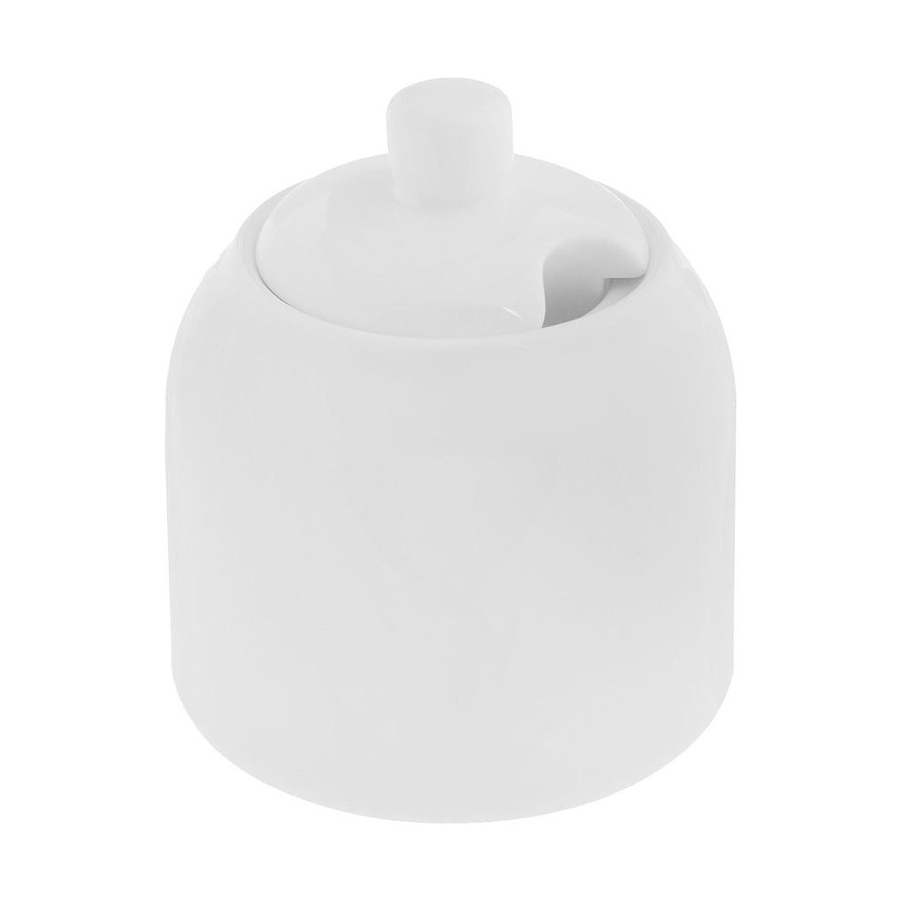 Сахарница "WL-995017", фарфор, 280 мл, белый