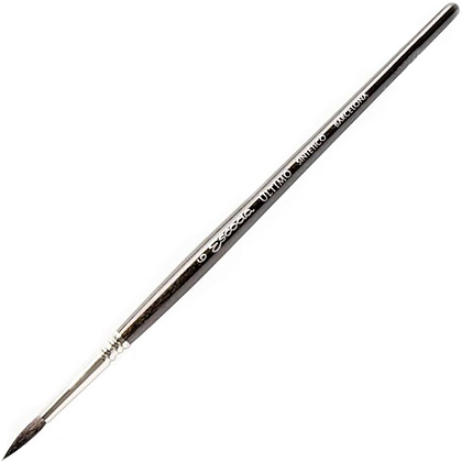 Кисть "Escoda Ultimo 1525", имитация белки, круглая, №6