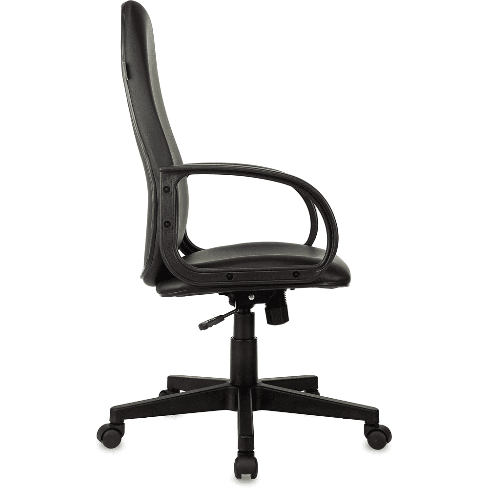 Кресло для руководителя "Бюрократ CH-808AXSN Or-16", экокожа, пластик, черный - 3