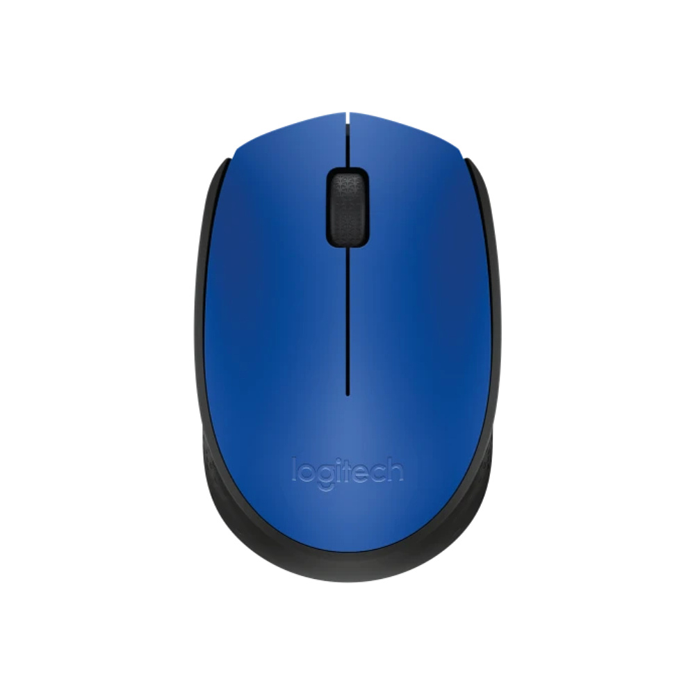 Мышь Logitech "Mouse M171", беспроводная, 1000 dpi, 3 кнопки, синий