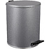 Урна с педалью, 15 л, серый