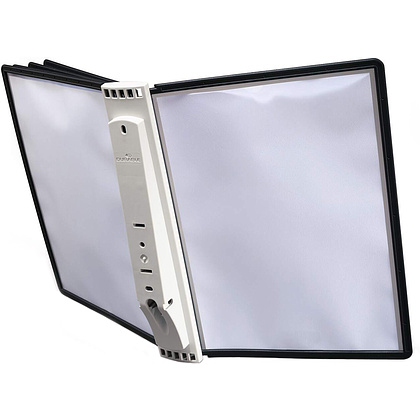 Стойка информационная настенная "Sherpa Wall 5", A4, черный