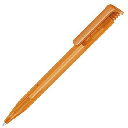 Ручка шариковая автоматическая "Senator Super Hit Frosted", 1.0 мм, оранжевый, стерж. синий