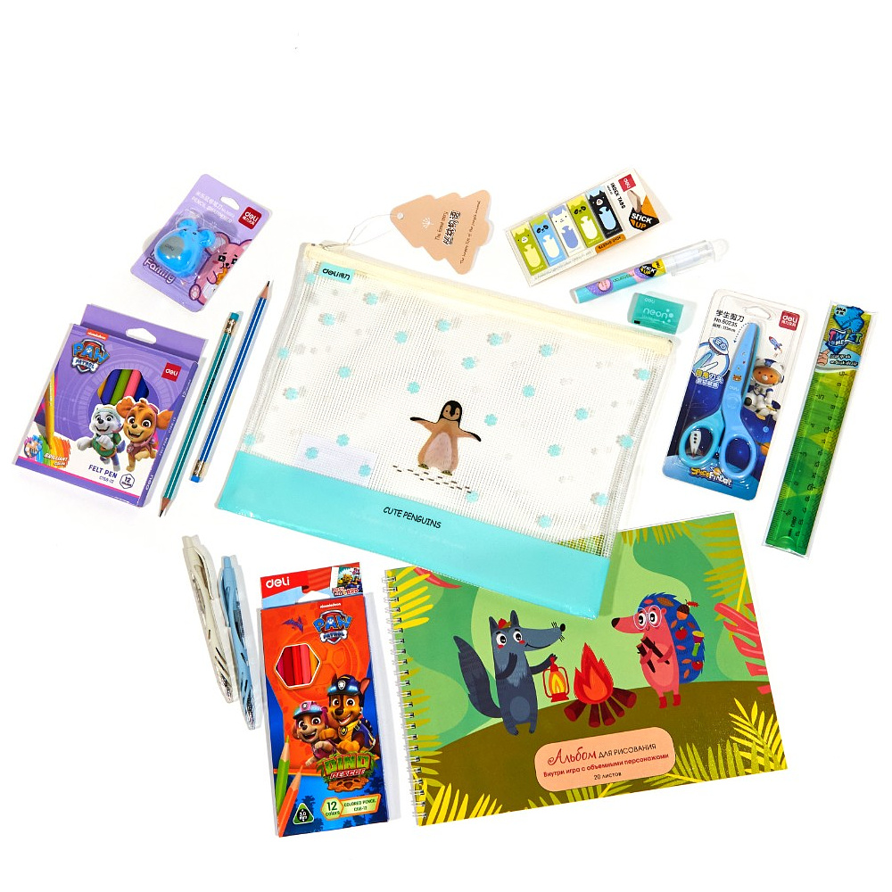 Набор первоклассника «Офистон Маркет», для мальчиков, 13 предметов - 9