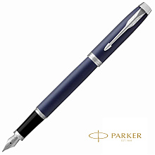 Ручка перьевая Parker "IM Matte Blue CT"