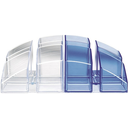 Подставка для канцелярских мелочей "Scala", прозрачный - 4