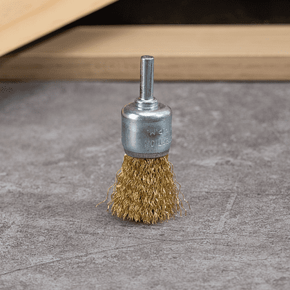 Щетка для дрели Deli YS EDH-GSS025-E6, плоская, проволочная - 2