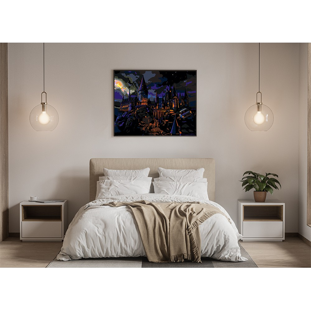 Картина по номерам "Гарри Поттер. Замок Хогвартс" - 5