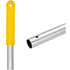 Ручка для МОПа алюминиевая, 130см, d=22мм, желтый