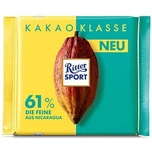 Шоколад темный Ritter Sport 61% какао, 100 г