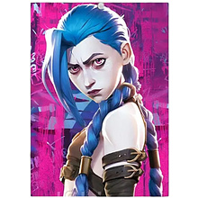 Картина по номерам "Аркейн. Джинкс"