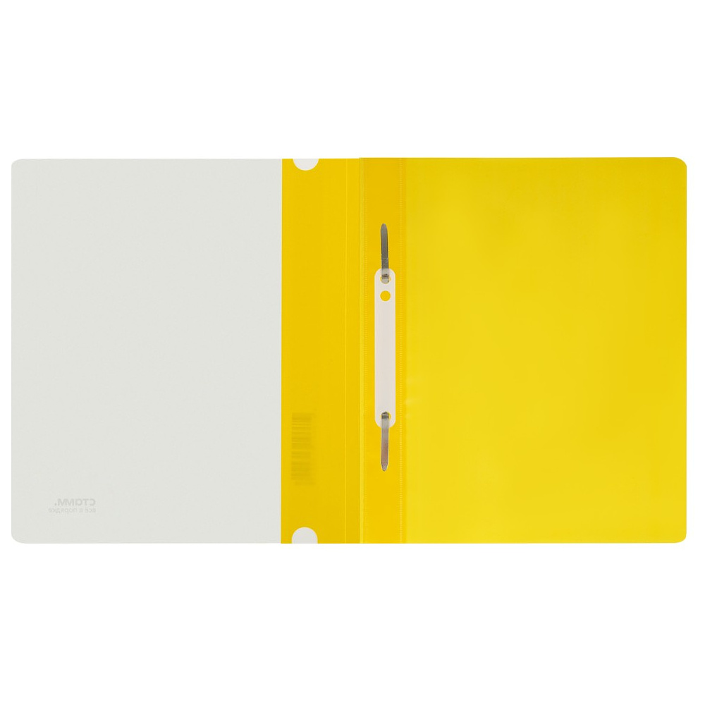 Папка скоросшиватель "Стамм", А5, желтый - 2